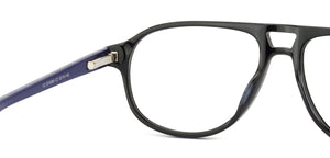 Black Aviator Full Rim Unisex Eyeglasses by Vincent Chase Online-126039