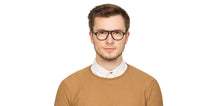 Load image into Gallery viewer, Black Aviator Full Rim Unisex Eyeglasses by Vincent Chase Online-126039