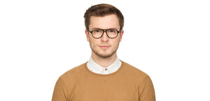 Black Aviator Full Rim Unisex Eyeglasses by Vincent Chase Online-126039