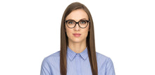 Load image into Gallery viewer, Black Cat Eye Full Rim Women Eyeglasses by Vincent Chase Online-126058