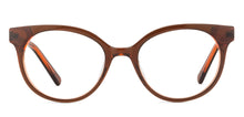 Load image into Gallery viewer, Brown Cat Eye Full Rim Women Eyeglasses by Vincent Chase VC-126077