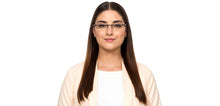 Load image into Gallery viewer, Black Rectangle Rimless Unisex Eyeglasses by Lenskart Air Online-126348