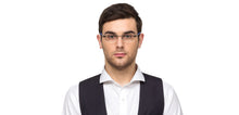 Load image into Gallery viewer, Gunmetal Rectangle Rimless Unisex Eyeglasses by Vincent Chase VC-126367