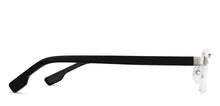 Load image into Gallery viewer, Silver Rectangle Rimless Unisex Eyeglasses by Vincent Chase Online-126390