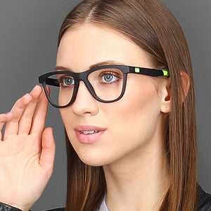 Grey Wayfarer Full Rim Unisex Eyeglasses by Lenskart Air Online-126426