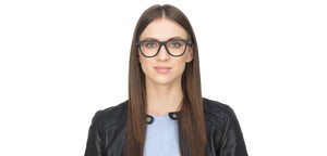 Black Wayfarer Full Rim Unisex Eyeglasses by Lenskart Air Online-126427