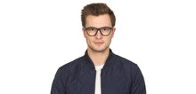 Load image into Gallery viewer, Black Wayfarer Full Rim Unisex Eyeglasses by Lenskart Air Online-126427