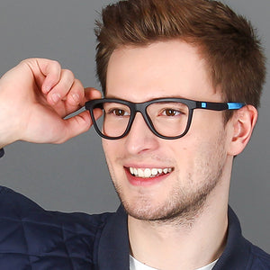 Black Wayfarer Full Rim Unisex Eyeglasses by Lenskart Air Online-126427