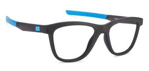 Black Wayfarer Full Rim Unisex Eyeglasses by Lenskart Air Online-126427
