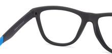 Load image into Gallery viewer, Black Wayfarer Full Rim Unisex Eyeglasses by Lenskart Air Online-126427