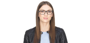 Black Rectangle Full Rim Unisex Eyeglasses by Lenskart Air Online-126428