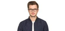 Load image into Gallery viewer, Black Rectangle Full Rim Unisex Eyeglasses by Lenskart Air Online-126428