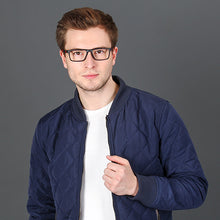 Load image into Gallery viewer, Black Rectangle Full Rim Unisex Eyeglasses by Lenskart Air Online-126428