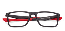 Load image into Gallery viewer, Black Rectangle Full Rim Unisex Eyeglasses by Lenskart Air Online-126428