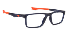 Load image into Gallery viewer, Blue Rectangle Full Rim Unisex Eyeglasses by Lenskart Air Online-126430