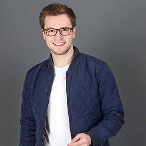 Black Rectangle Full Rim Unisex Eyeglasses by Lenskart Air Online-126431