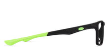 Load image into Gallery viewer, Black Rectangle Full Rim Unisex Eyeglasses by Lenskart Air Online-126431