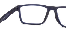 Load image into Gallery viewer, Blue Rectangle Full Rim Unisex Eyeglasses by Lenskart Air Online-126435
