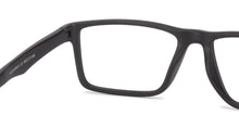 Load image into Gallery viewer, Black Rectangle Full Rim Unisex Eyeglasses by Lenskart Air Online-126437