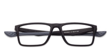 Load image into Gallery viewer, Black Rectangle Full Rim Unisex Eyeglasses by Lenskart Air Online-126437