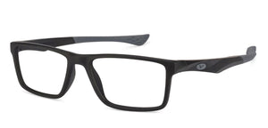Black Rectangle Full Rim Unisex Eyeglasses by Lenskart Air Online-126437