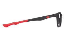 Load image into Gallery viewer, Black Rectangle Full Rim Unisex Eyeglasses by Lenskart Air Online-126443