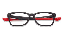 Load image into Gallery viewer, Black Rectangle Full Rim Unisex Eyeglasses by Lenskart Air Online-126443
