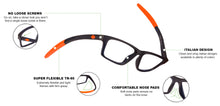 Load image into Gallery viewer, Blue Rectangle Full Rim Unisex Eyeglasses by Lenskart Air Online-126449