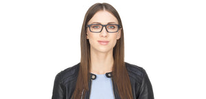 Blue Rectangle Full Rim Unisex Eyeglasses by Lenskart Air Online-126449