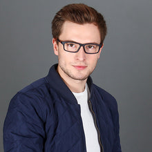 Load image into Gallery viewer, Blue Rectangle Full Rim Unisex Eyeglasses by Lenskart Air Online-126449