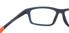 Load image into Gallery viewer, Blue Rectangle Full Rim Unisex Eyeglasses by Lenskart Air Online-126449