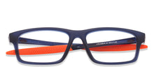 Load image into Gallery viewer, Blue Rectangle Full Rim Unisex Eyeglasses by Lenskart Air Online-126449
