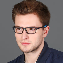 Load image into Gallery viewer, Grey Rectangle Full Rim Unisex Eyeglasses by Lenskart Air Online-126457