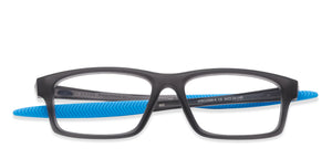 Grey Rectangle Full Rim Unisex Eyeglasses by Lenskart Air Online-126457