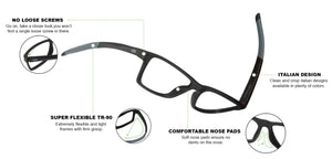 Black Rectangle Full Rim Unisex Eyeglasses by Lenskart Air Online-126462