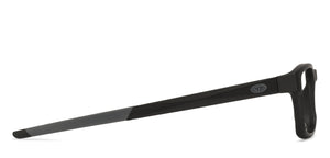 Black Rectangle Full Rim Unisex Eyeglasses by Lenskart Air Online-126462