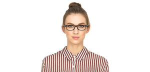 Black Rectangle Full Rim Unisex Eyeglasses by Lenskart Air Online-126463
