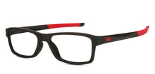 Load image into Gallery viewer, Black Rectangle Full Rim Unisex Eyeglasses by Lenskart Air Online-126463