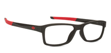 Load image into Gallery viewer, Black Rectangle Full Rim Unisex Eyeglasses by Lenskart Air Online-126463