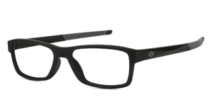 Black Rectangle Full Rim Unisex Eyeglasses by Lenskart Air Online-126467