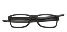 Load image into Gallery viewer, Black Rectangle Full Rim Unisex Eyeglasses by Lenskart Air Online-126467