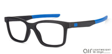 Load image into Gallery viewer, Black Rectangle Full Rim Unisex Eyeglasses by Lenskart Air Online-126469