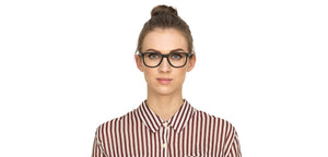Black Wayfarer Full Rim Unisex Eyeglasses by Lenskart Air Online-126478