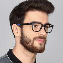Load image into Gallery viewer, Black Wayfarer Full Rim Unisex Eyeglasses by Lenskart Air Online-126478