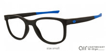 Load image into Gallery viewer, Black Wayfarer Full Rim Unisex Eyeglasses by Lenskart Air Online-126478