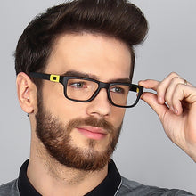 Load image into Gallery viewer, Black Rectangle Full Rim Unisex Eyeglasses by Lenskart Air Online-126483