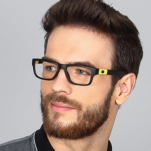 Black Rectangle Full Rim Unisex Eyeglasses by Lenskart Air Online-126483