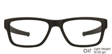 Load image into Gallery viewer, Black Rectangle Full Rim Unisex Eyeglasses by Lenskart Air Online-126483