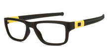Load image into Gallery viewer, Black Rectangle Full Rim Unisex Eyeglasses by Lenskart Air Online-126483