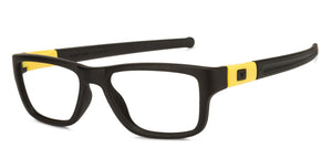 Black Rectangle Full Rim Unisex Eyeglasses by Lenskart Air Online-126483